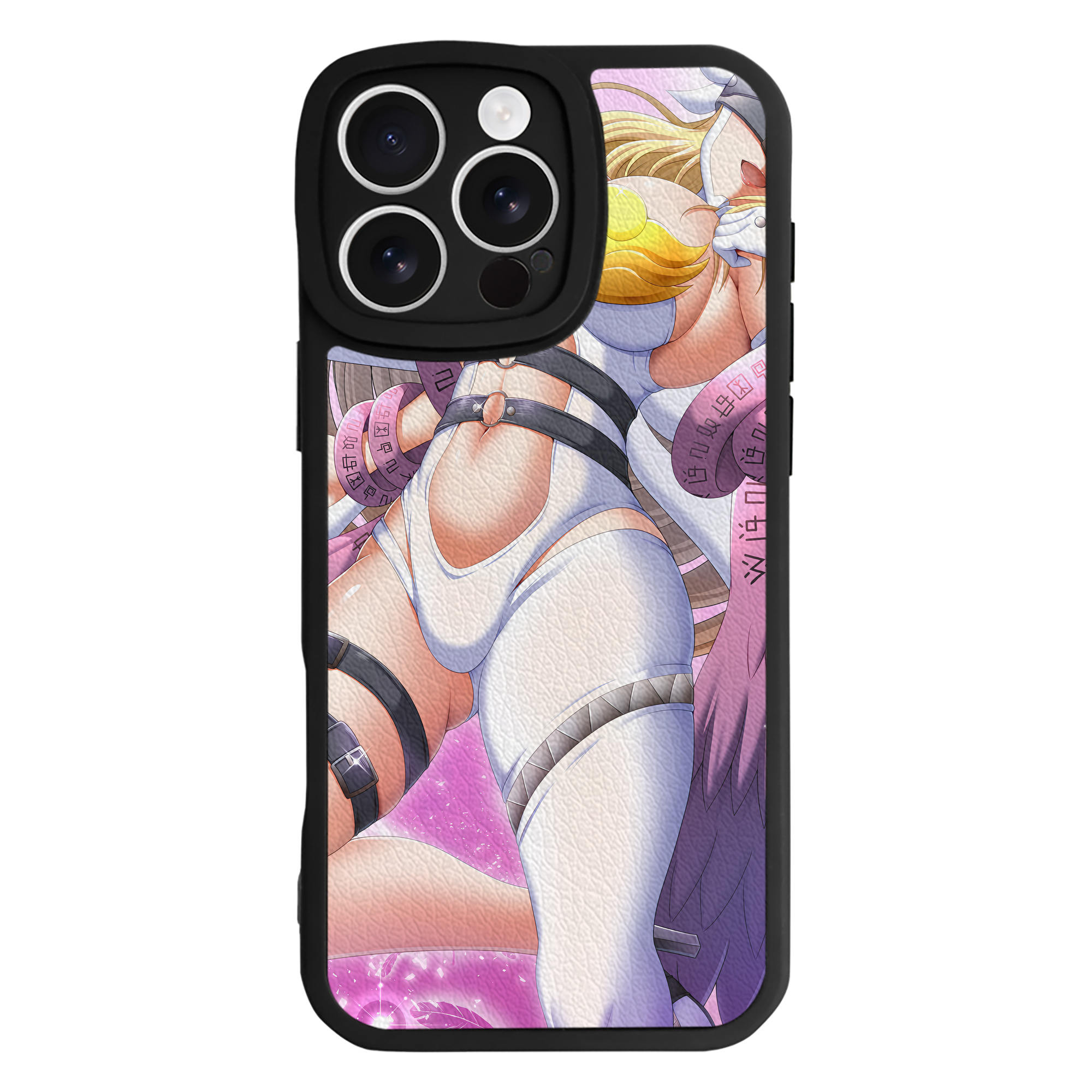 （画像用） Digimon デジタルモンスター/デジモン 【iPhone 16シリーズ対応】シリコンスマホケース（レザー調） 材質：シリコン
